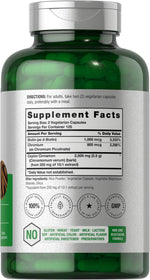 Horbäach Cinnamon supplement bottle label showing ingredients