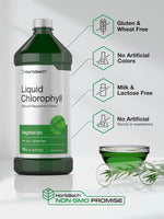Horbäach Liquid Chlorophyll twin pack showcasing authentic product packaging seal