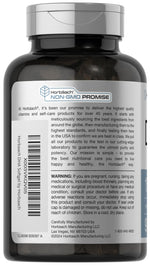 Horbaach DHA 1500mg dietary supplement nutritional facts label packaging
