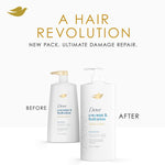 Dove damage therapy coconut shampoo showcasing the authentic imported product texture.