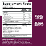 Qunol Beets Chews 90 count bottle with cap off