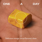 HumanN orange citrus flavor high absorption turmeric curcumin chewable supplement for adults