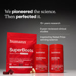 Humann SuperBeets Energy Plus berry flavor supplement container