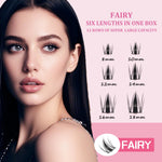 The complete wide span individual eyelash extension kit including precision application tweezers.