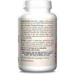 USA sourced evening primrose oil bottle with allergen free text