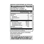 Jocko Fuel wild caught fish oil supplement supplement facts label view