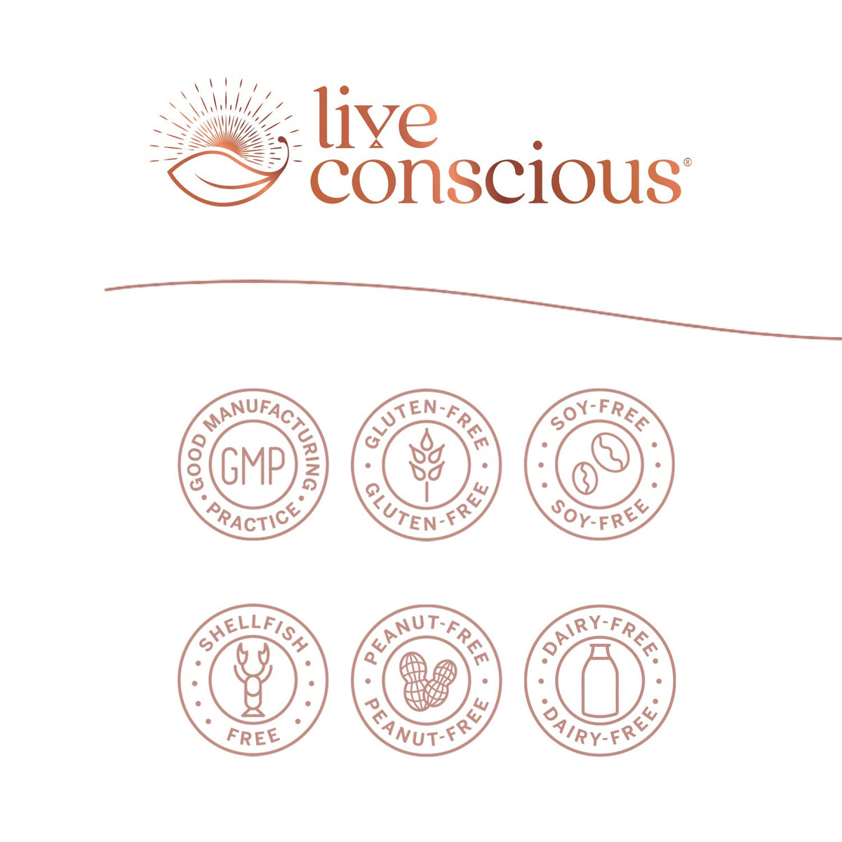 Side angle of Live Conscious LiverWell packaging detailing metabolic support benefits