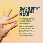 Live Conscious Vitamin K2 MK7 with D3 authentic USA imported supplement bottle