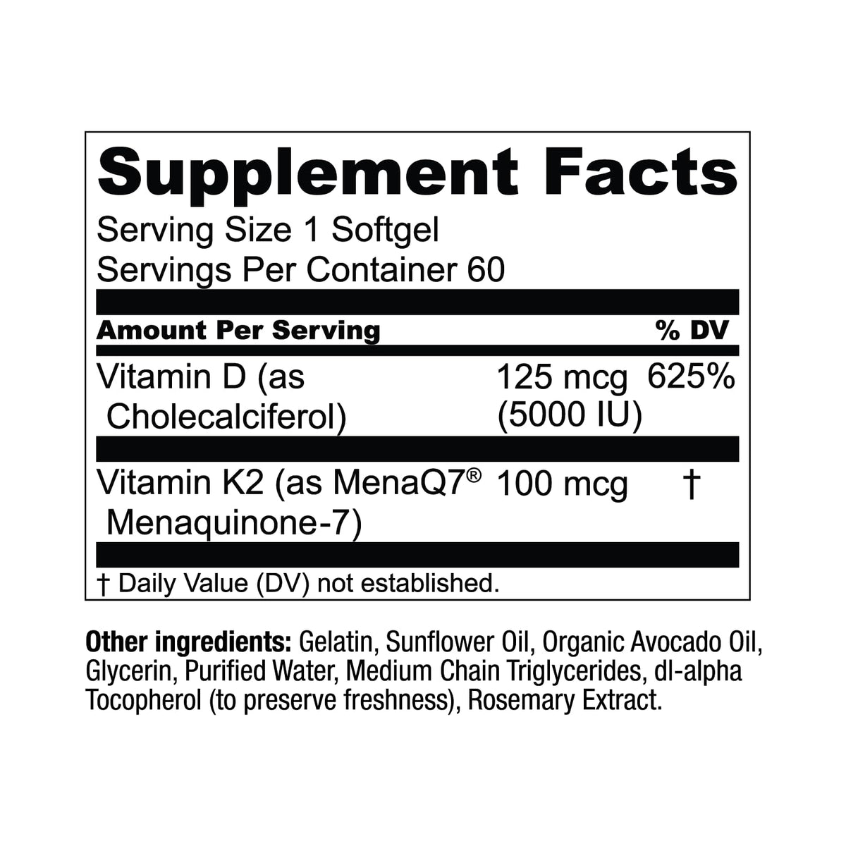 Live Conscious Vitamin K2 MK7 with D3 lifestyle display showing non GMO softgels