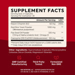 Authentic USA imported heart health supplement bottle