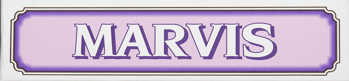 Compact travel-friendly Marvis Jasmin Mint toothpaste tube for daily oral care.