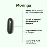 Micro Ingredients 4-in-1 softgels supplement facts and ingredient label