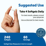 Micro Ingredients Acetyl L-Carnitine nutritional facts label