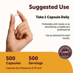 Micro Ingredients daily mineral supplement capsule close up