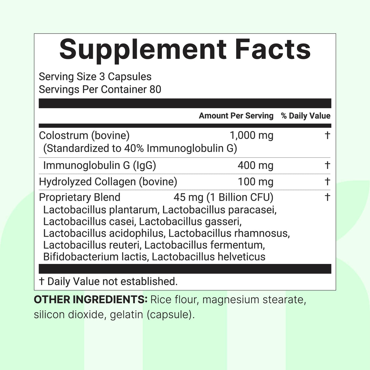 Micro Ingredients manufacturing quality assurance seal display
