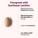 Micro Ingredients fenugreek pouch supplement facts label