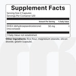 Micro Ingredients DHEA 50 mg safety seal detail