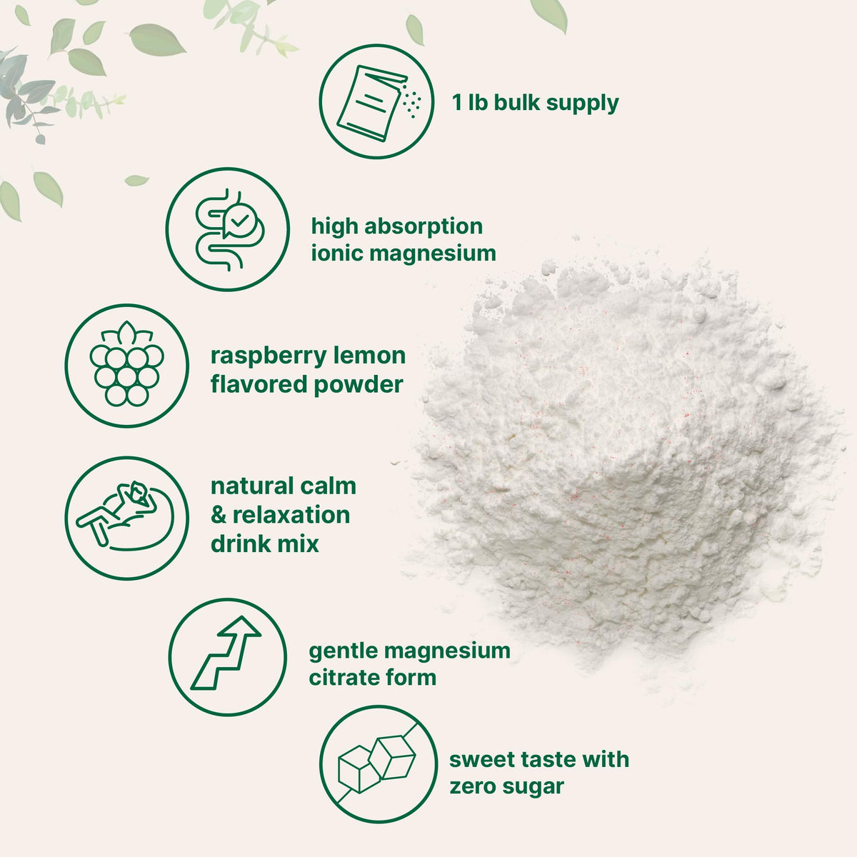 Micro Ingredients MiracleMag powder pouring into glass of water
