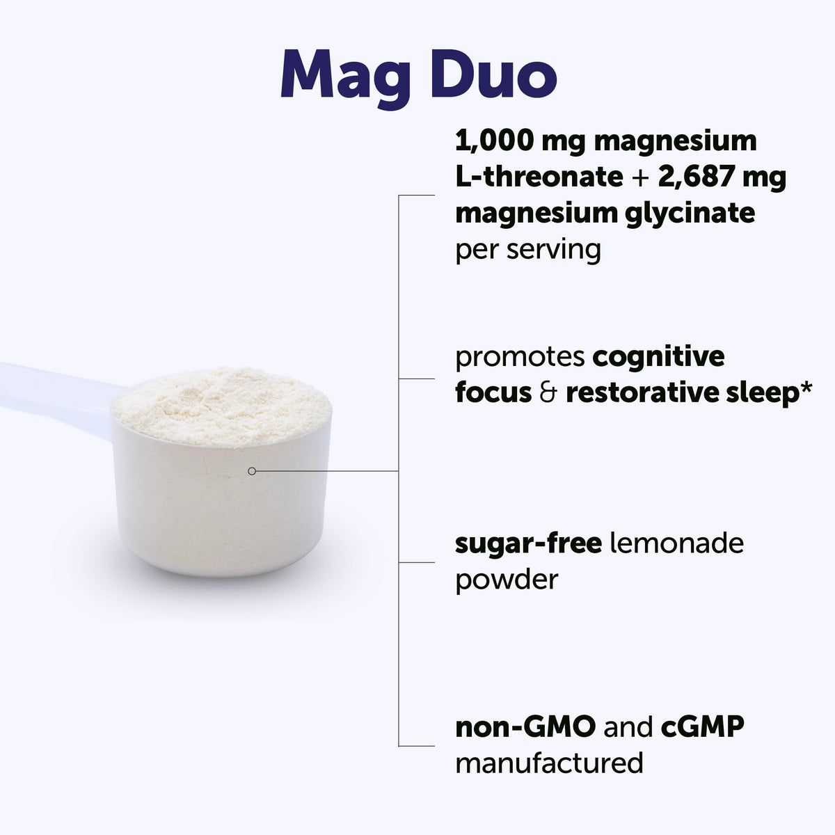 Micro Ingredients Mag Duo supplement facts label details