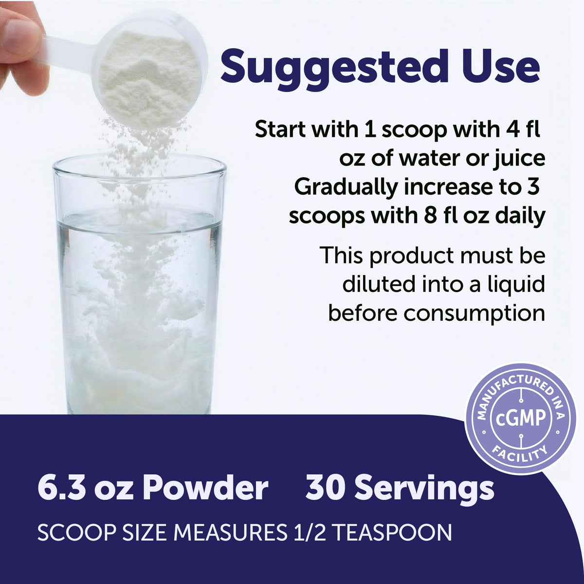 Micro Ingredients Mag Duo powder texture and scoop view