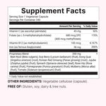 Micro Ingredients Iron supplement capsule close up display