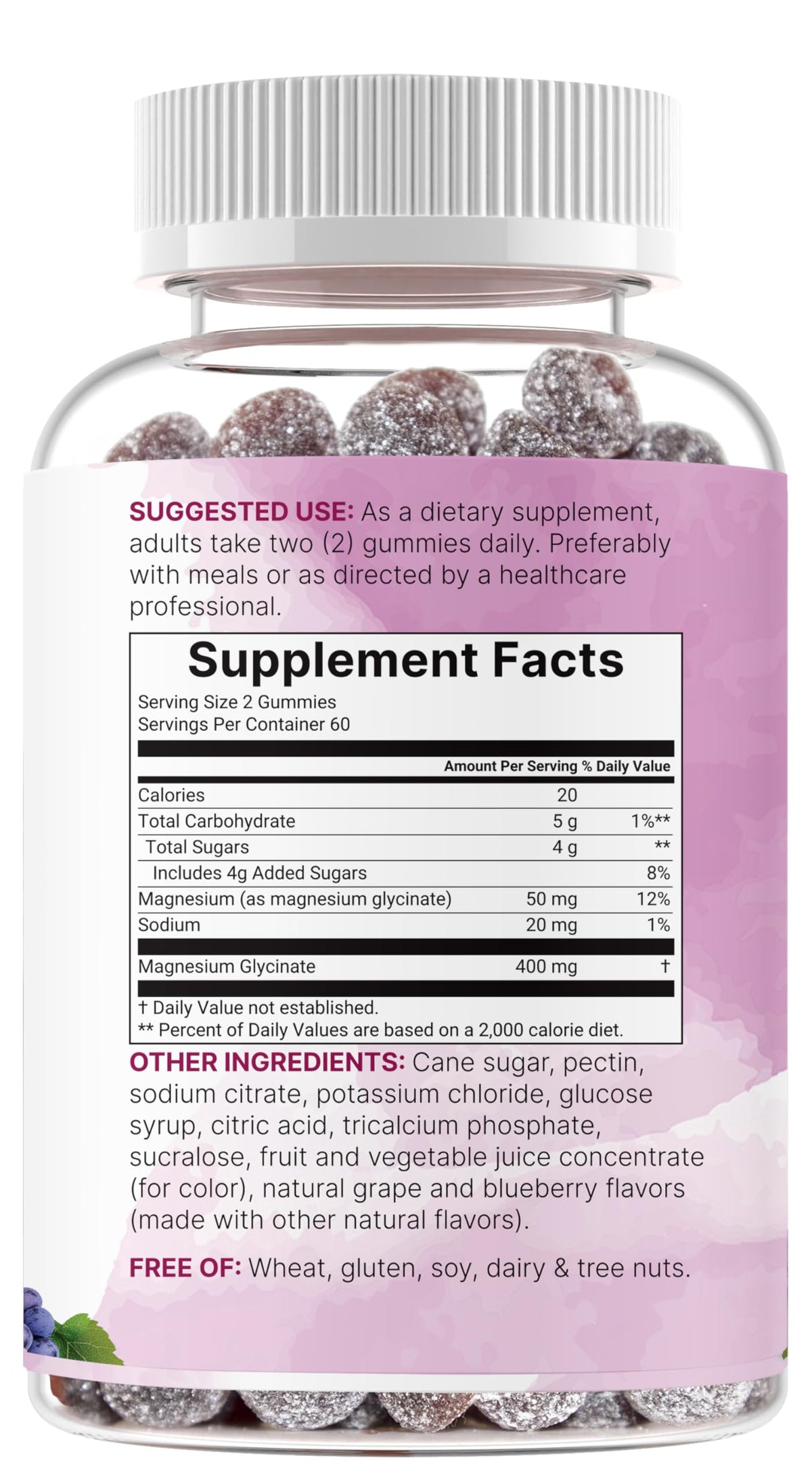 Atlantis Nutrition Magnesium Glycinate Gummies lifestyle wellness and recovery support
