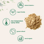 Micro Ingredients organic acerola powder texture and fine grain