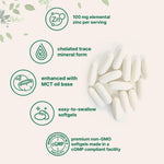 Micro Ingredients Zinc Picolinate softgels capsule texture and appearance