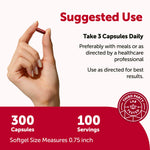 Micro Ingredients 7-in-1 complex capsules poured out on a clean surface