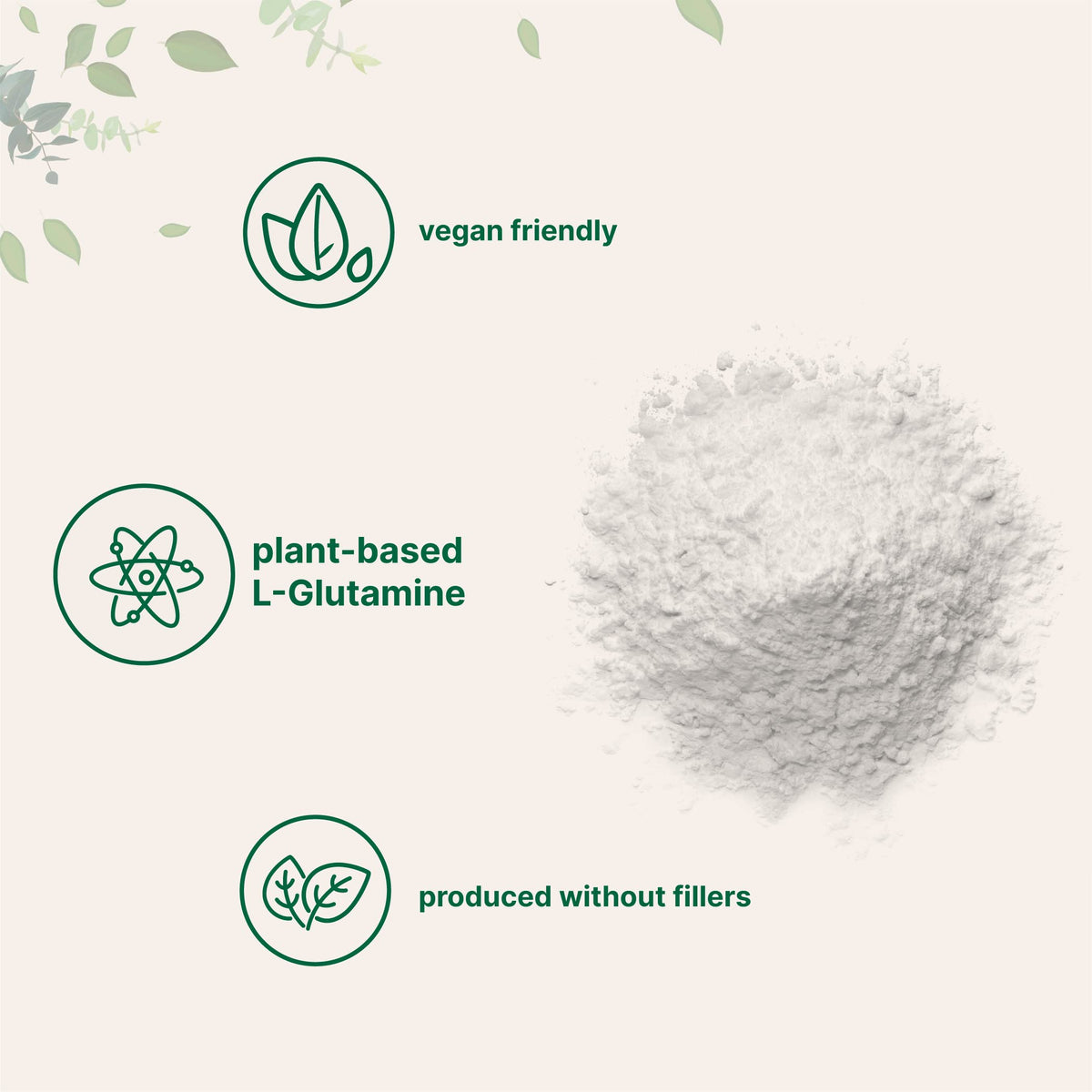 Micro Ingredients Pure L-Glutamine Powder mixed in water shaker cup