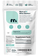 Micro Ingredients Copper Glycinate supplement facts nutrition label