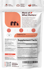 Micro Ingredients Testosterone Advanced quality and non-GMO certification badge