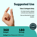 Micro Ingredients Triple Boron Complex softgels closeup
