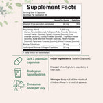 Micro Ingredients beef organ capsules supplement facts label