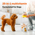 Micro Ingredients daily dog supplement daily feeding guide chart
