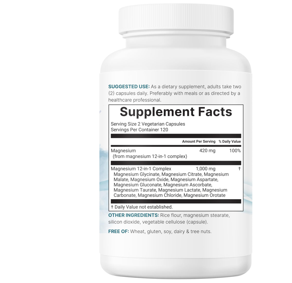 Micro Ingredients high absorption chelated magnesium capsules close up