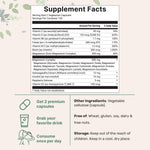 Micro Ingredients 240 vegetarian capsules bottle label details