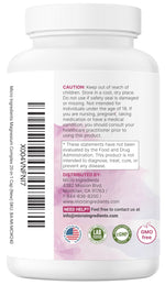 Micro Ingredients 240 count vegetarian capsules lifestyle and wellness imagery