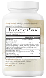 Micro Ingredients Nattokinase complete product bottle with cap secured