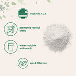 Micro Ingredients Glycine Powder serving scoop and texture view