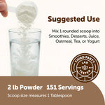 Micro Ingredients organic coconut milk powder used in a green smoothie