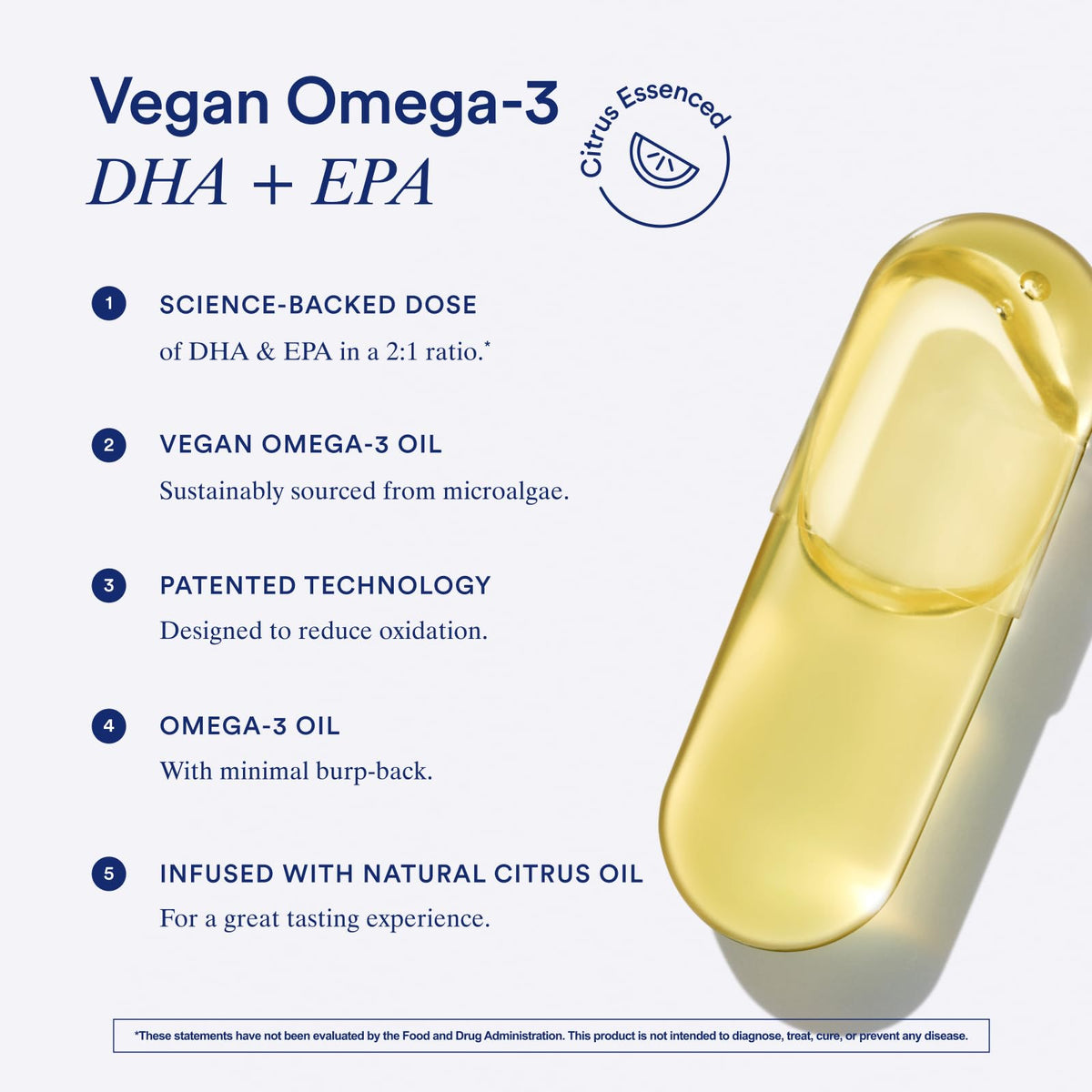 Ritual authentic USA premium wellness omega supplement single capsule view
