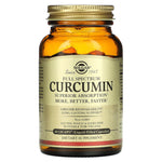 Authentic Solgar Full Spectrum Curcumin liquid filled capsules packaging