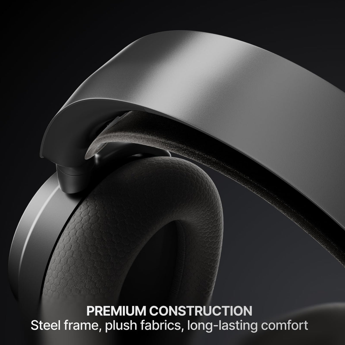 The professional audio gear displayed clearly to show the comfortable ergonomic ear placement architecture.