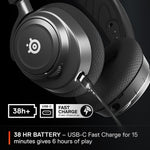 Side view of SteelSeries Arctis Nova 7 earcups and headband