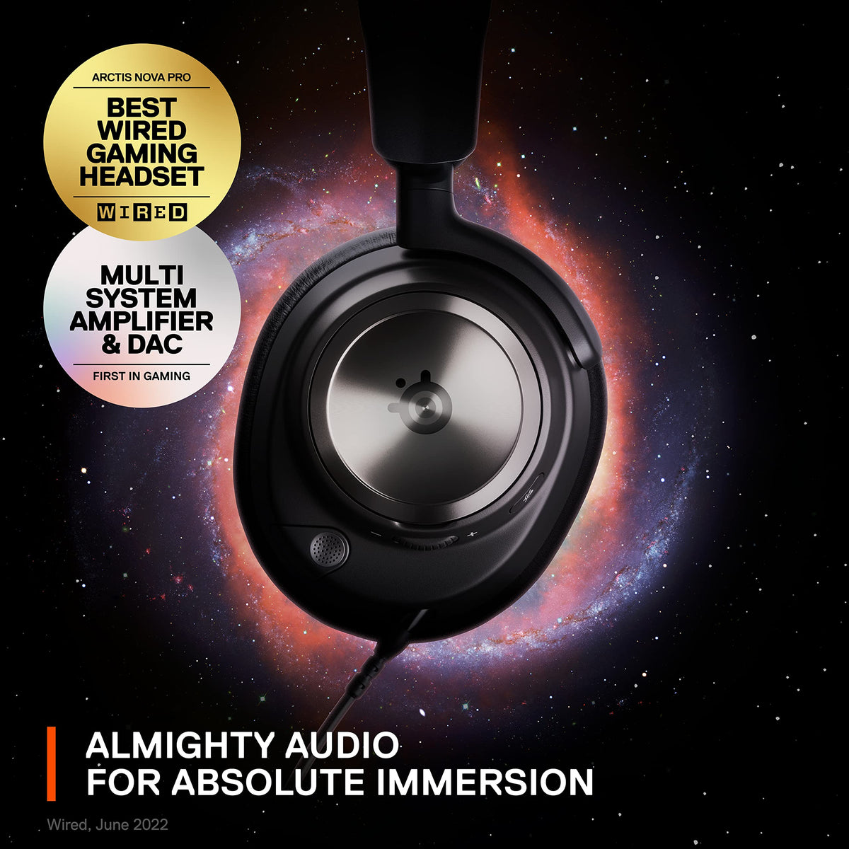 SteelSeries Arctis Nova Pro with GameDAC Gen 2 audio controller