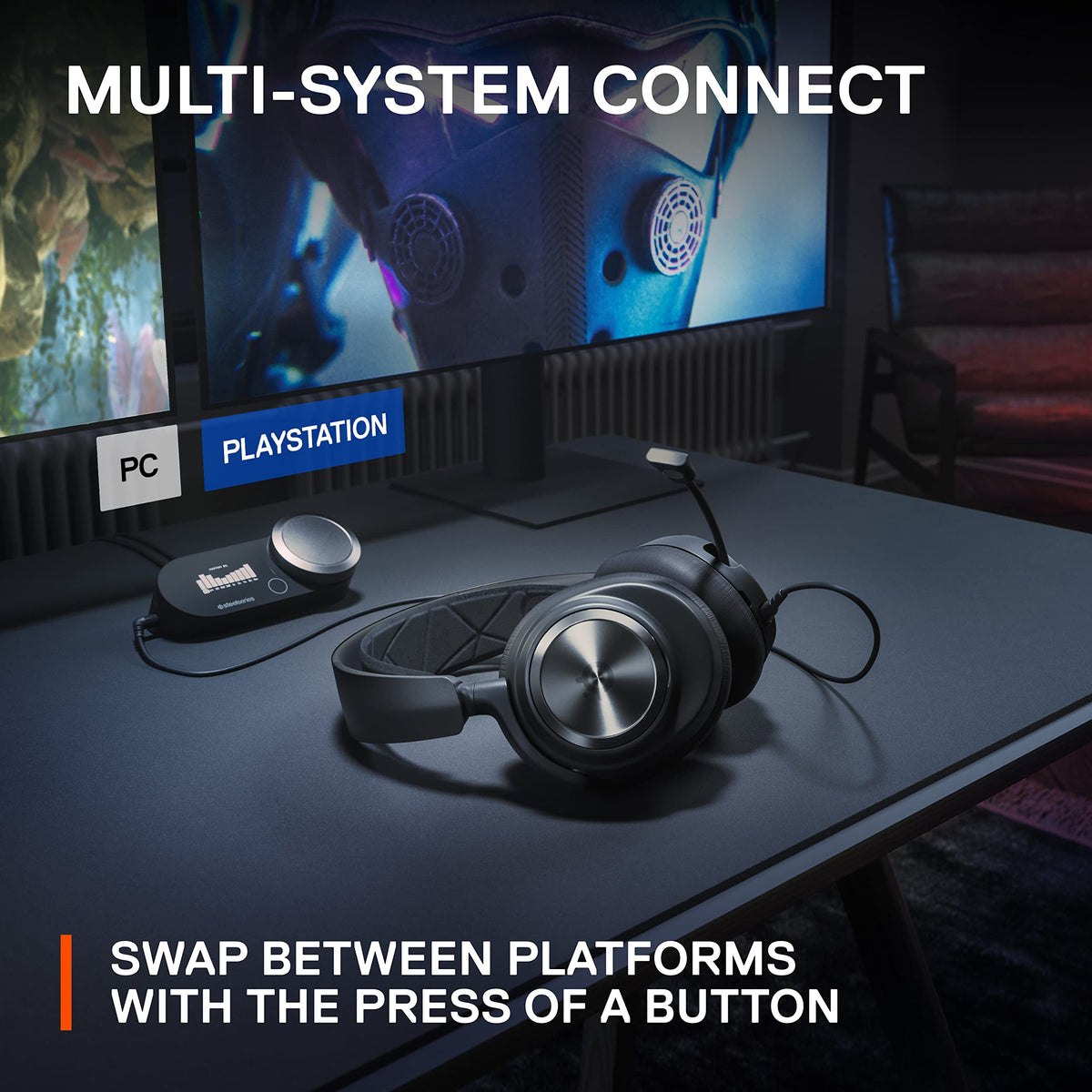 Close up of Arctis Nova Pro earcups and cushion material