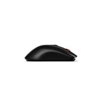 SteelSeries Rival 3 wireless showing the removable back cover and internal AAA battery slots