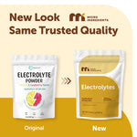Micro Ingredients high potassium hydration powder packaging showing nutrition facts and clean ingredients label