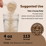 Close up texture of Micro Ingredients organic red ginseng powder